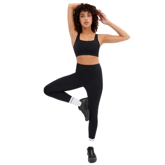 Girlfriend Collective Black Compressive High-Rise Legging Athletic Gym Size S - Picture 6 of 11